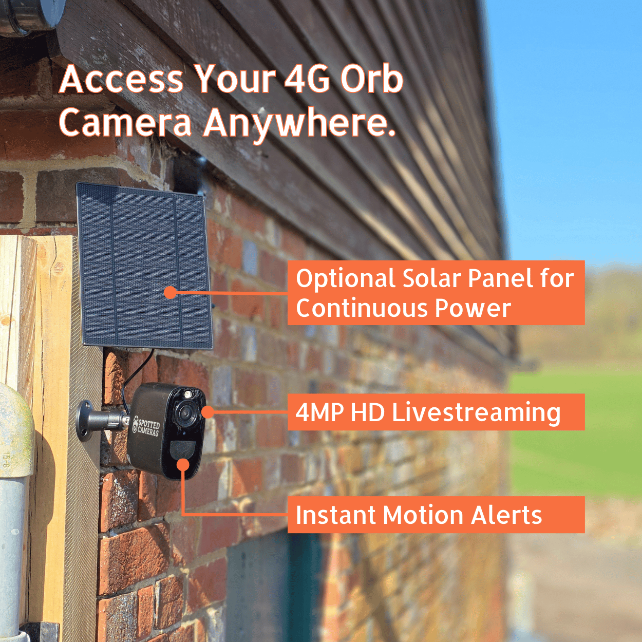 Spotted Orb 4G - Black